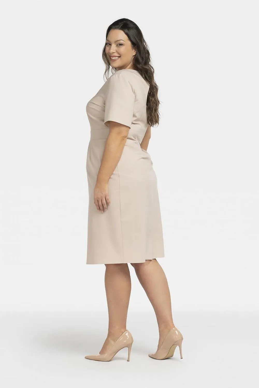 Plus size dress model 196879 Karko