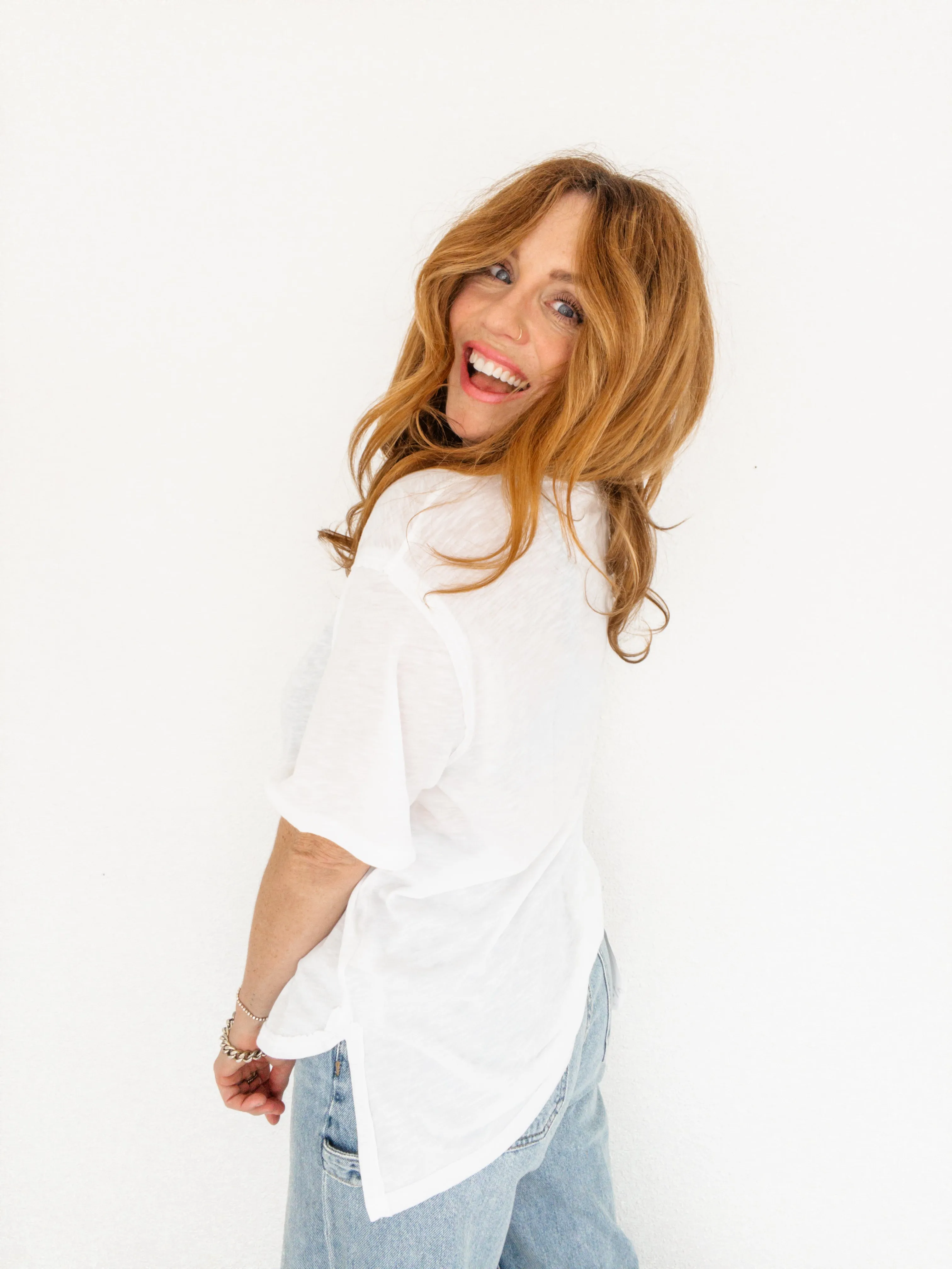 Project Social T Lola Sheer Relaxed Tee