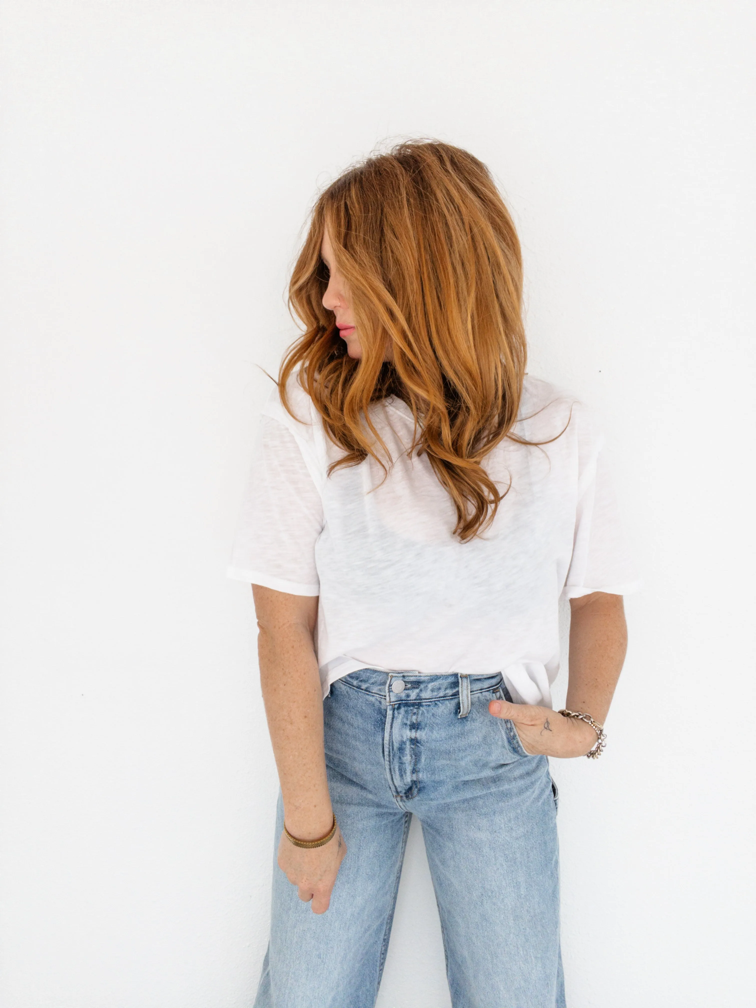 Project Social T Lola Sheer Relaxed Tee