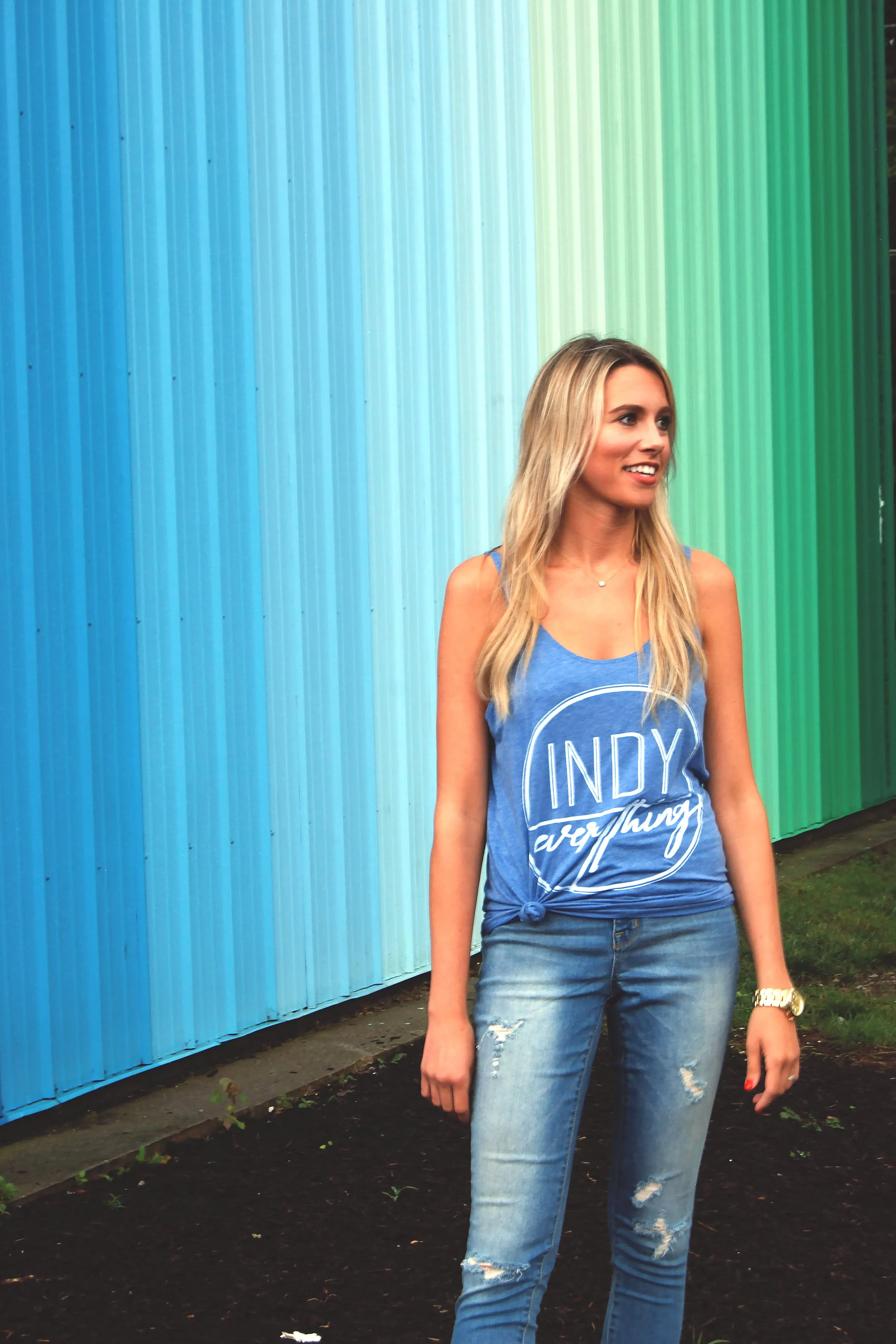 Relaxed Fit Logo Tank