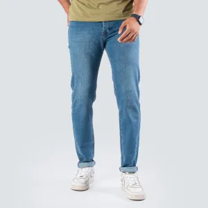 Relaxed Jeans . Blue