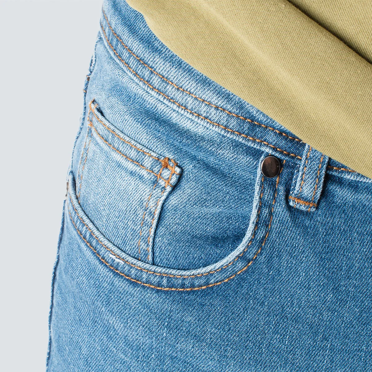 Relaxed Jeans . Blue