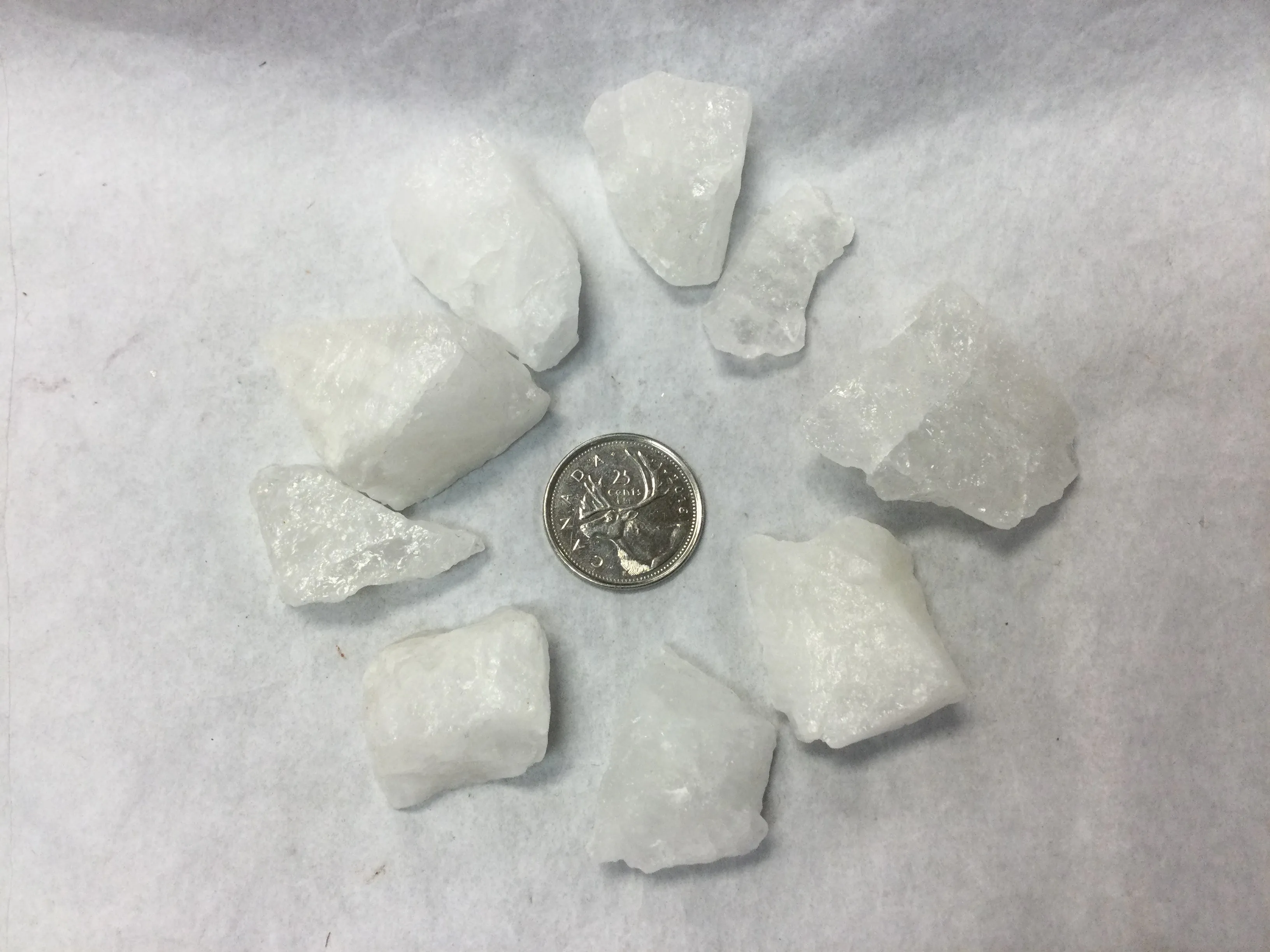Rough Snow Quartz