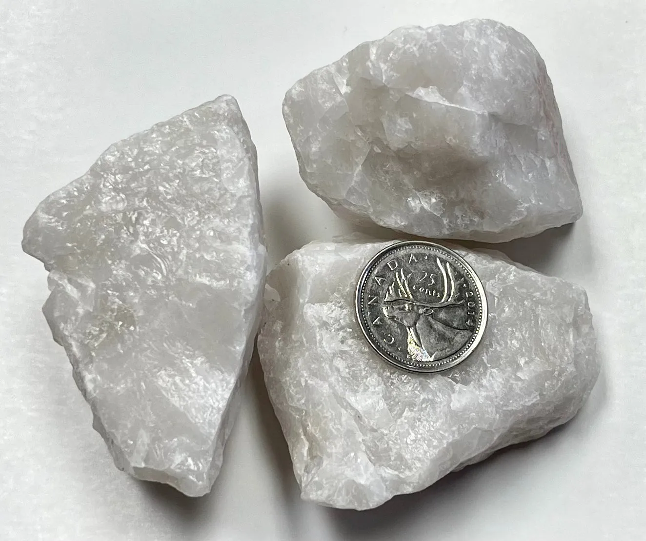 Rough Snow Quartz