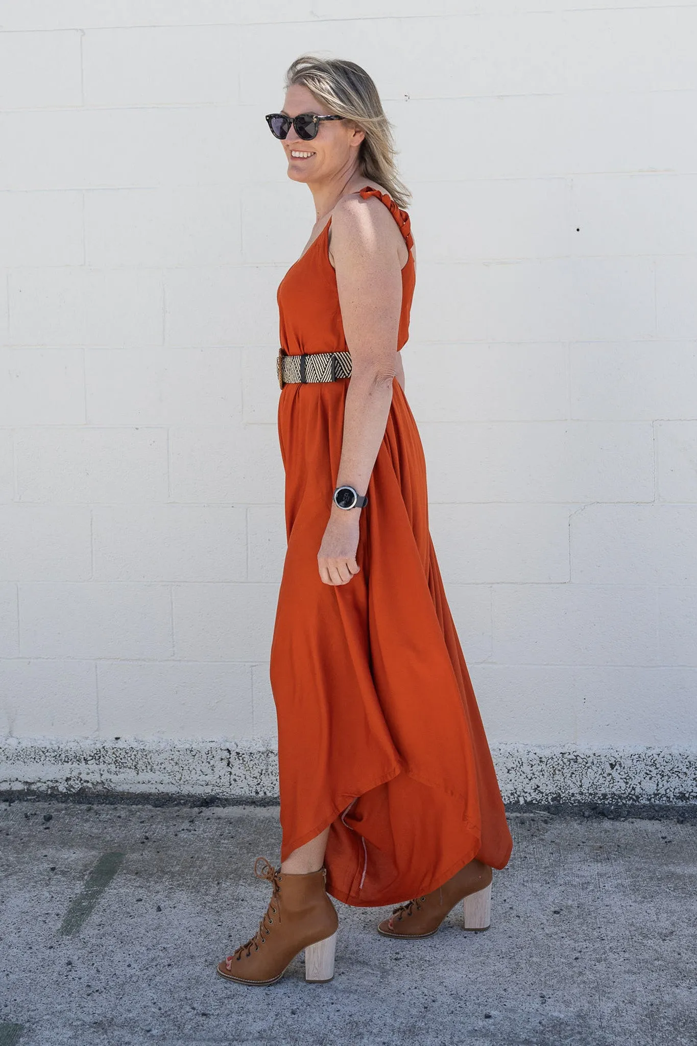 Rust Bali Jumpsuit