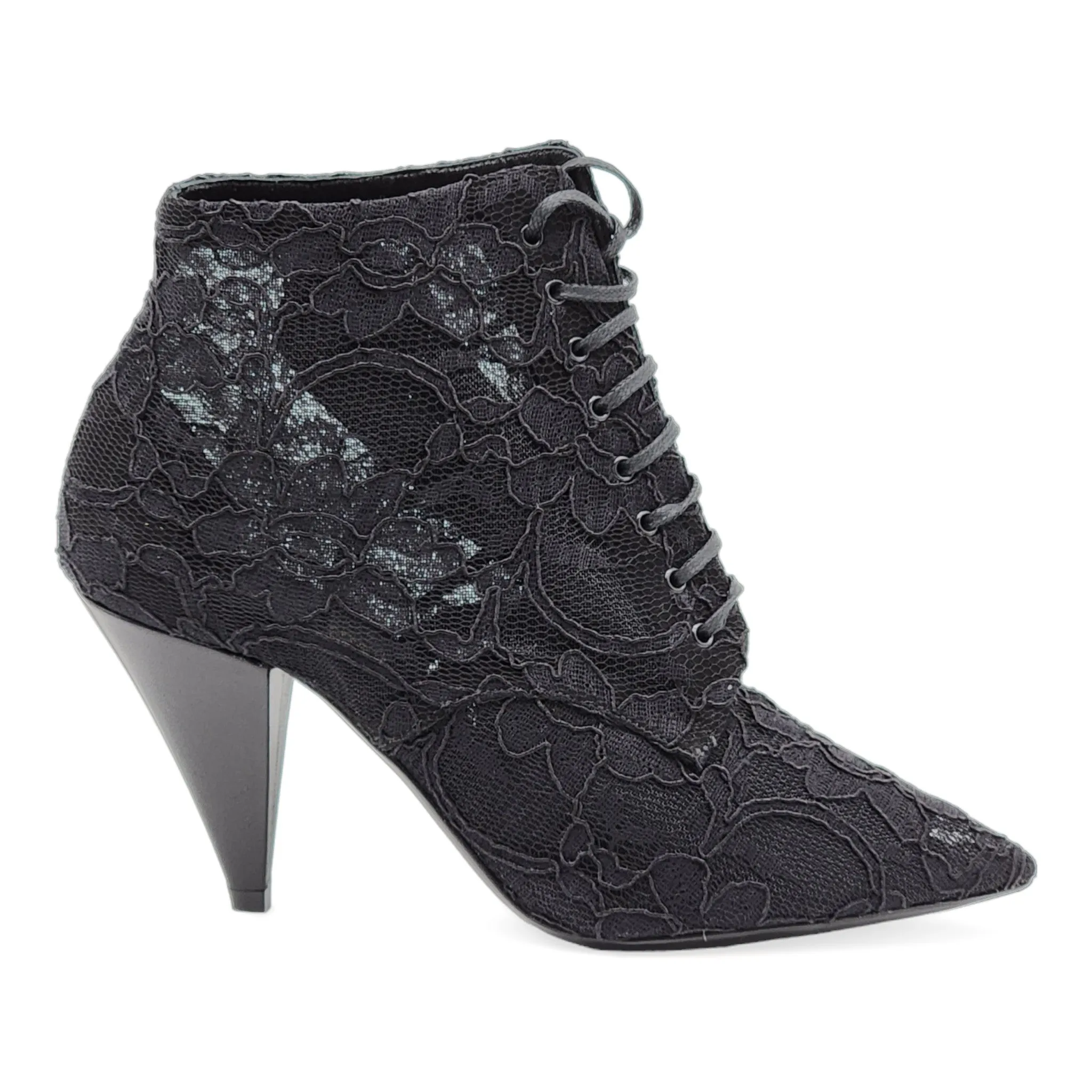 Saint Laurent Paris Blaze Kiki Ankle Booties