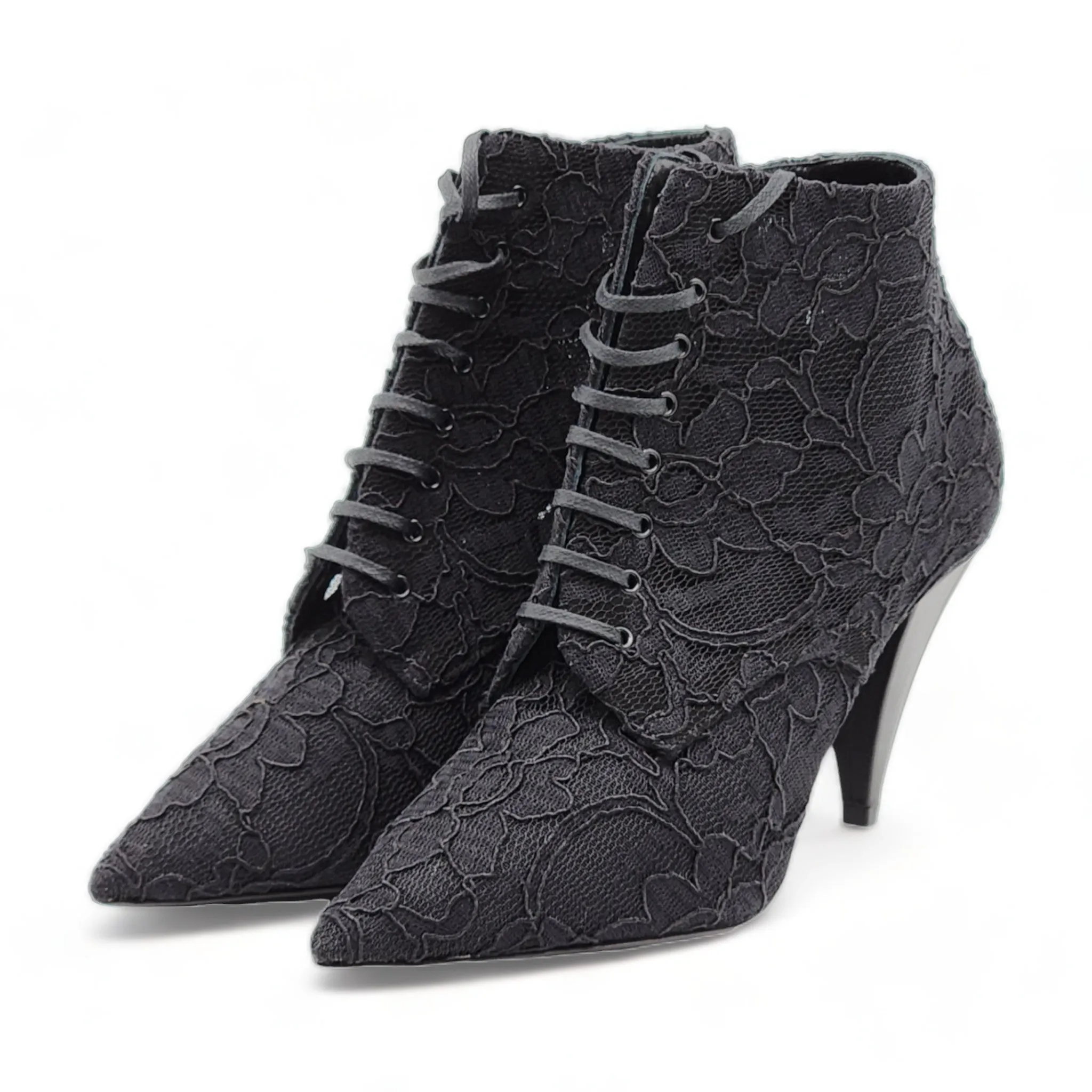 Saint Laurent Paris Blaze Kiki Ankle Booties