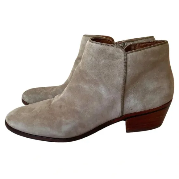 Sam Edelman, Petty Low Ankle Bootie, Tan, Beige