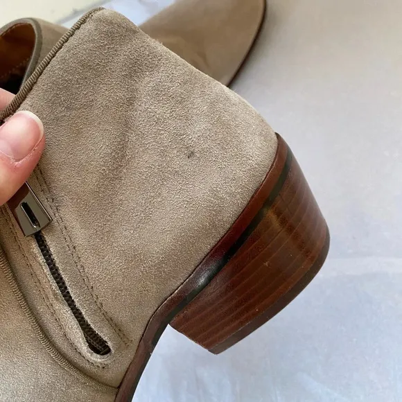 Sam Edelman, Petty Low Ankle Bootie, Tan, Beige