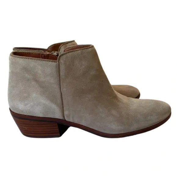 Sam Edelman, Petty Low Ankle Bootie, Tan, Beige