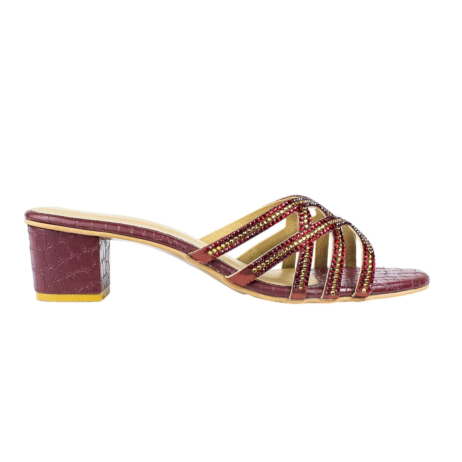 Samah Heels S94H - Maroon