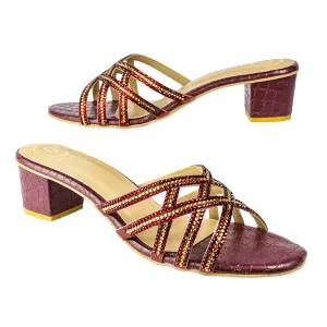 Samah Heels S94H - Maroon