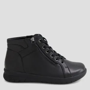 SHAUNAT XF - BLACK LEATHER FS