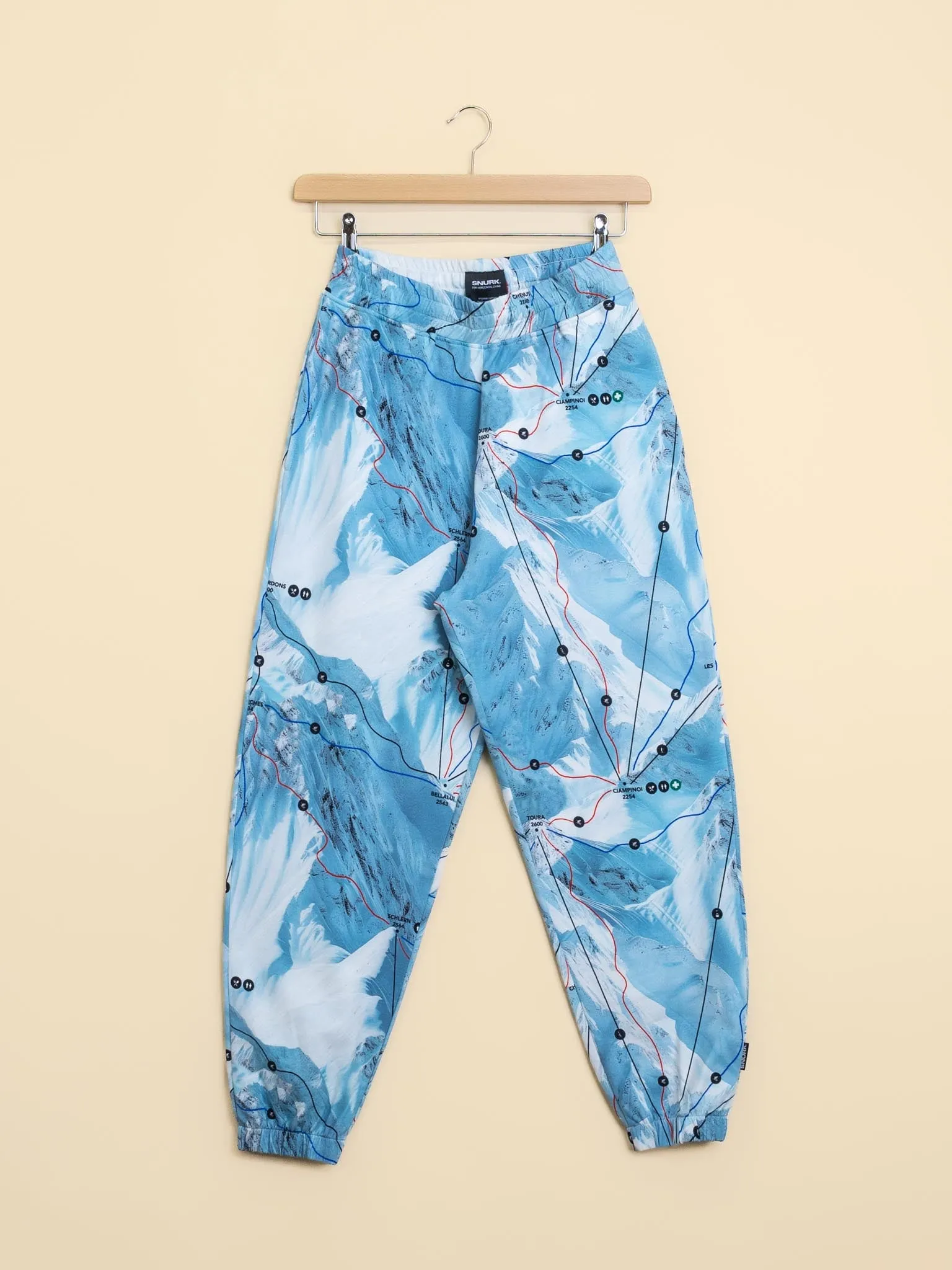 Ski Map Broek Relaxed