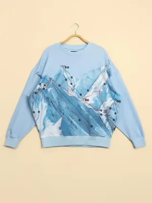 Ski Map Sweater Unisex