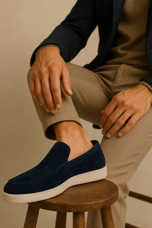 Solorfit | Suede Yacht Men's Loafers