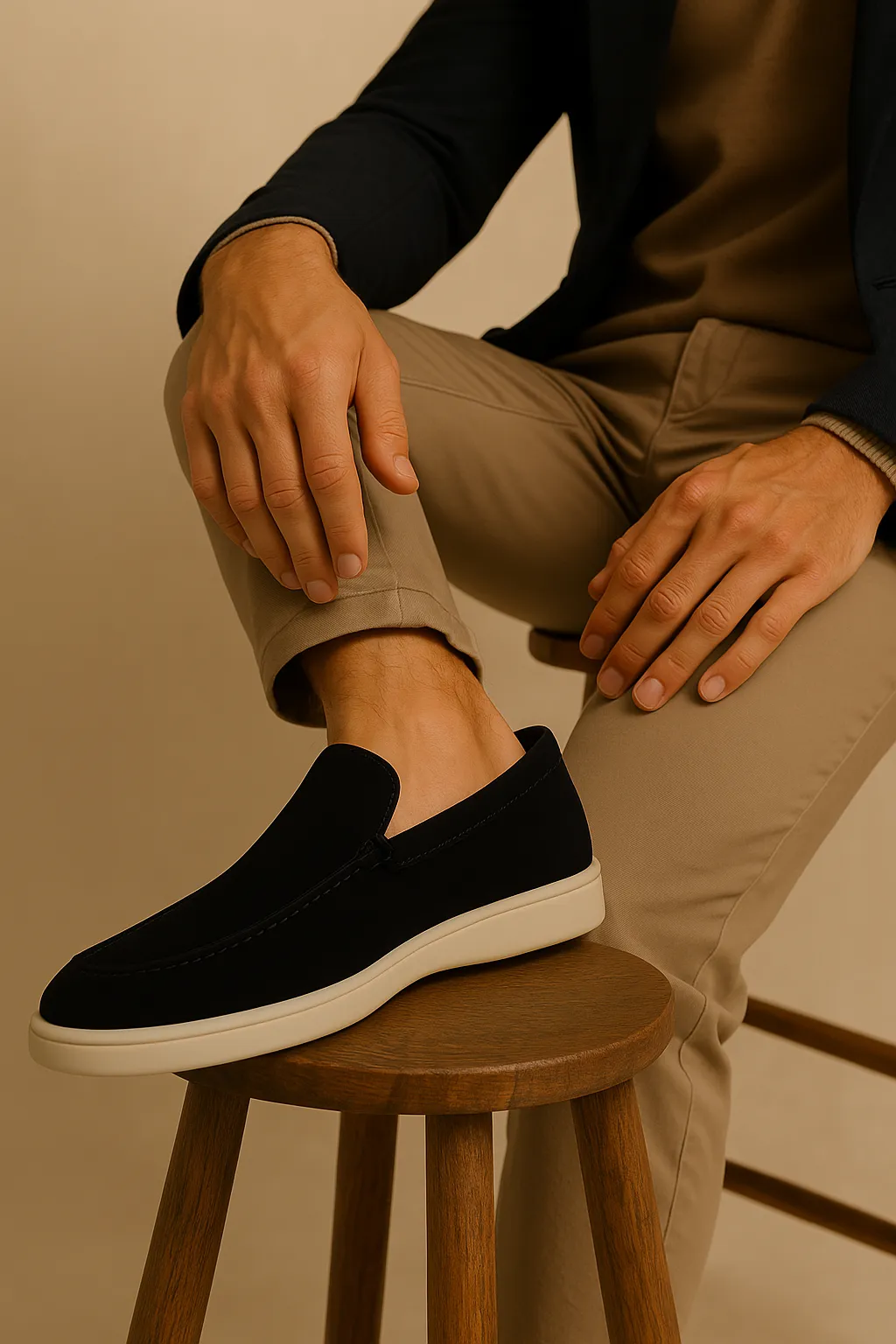 Solorfit | Suede Yacht Men's Loafers