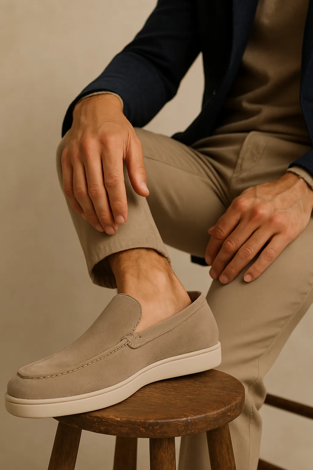 Solorfit | Suede Yacht Men's Loafers