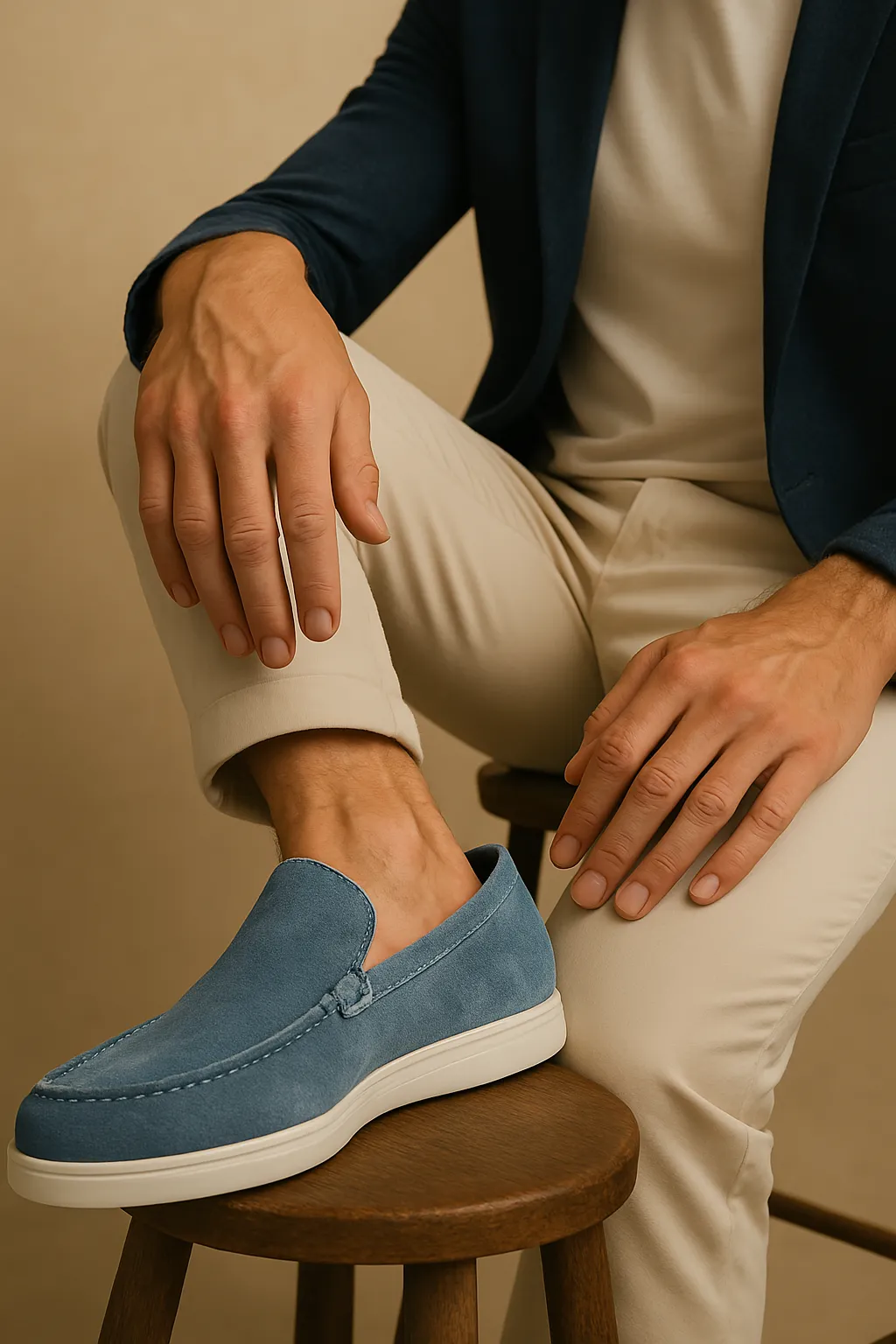 Solorfit | Suede Yacht Men's Loafers