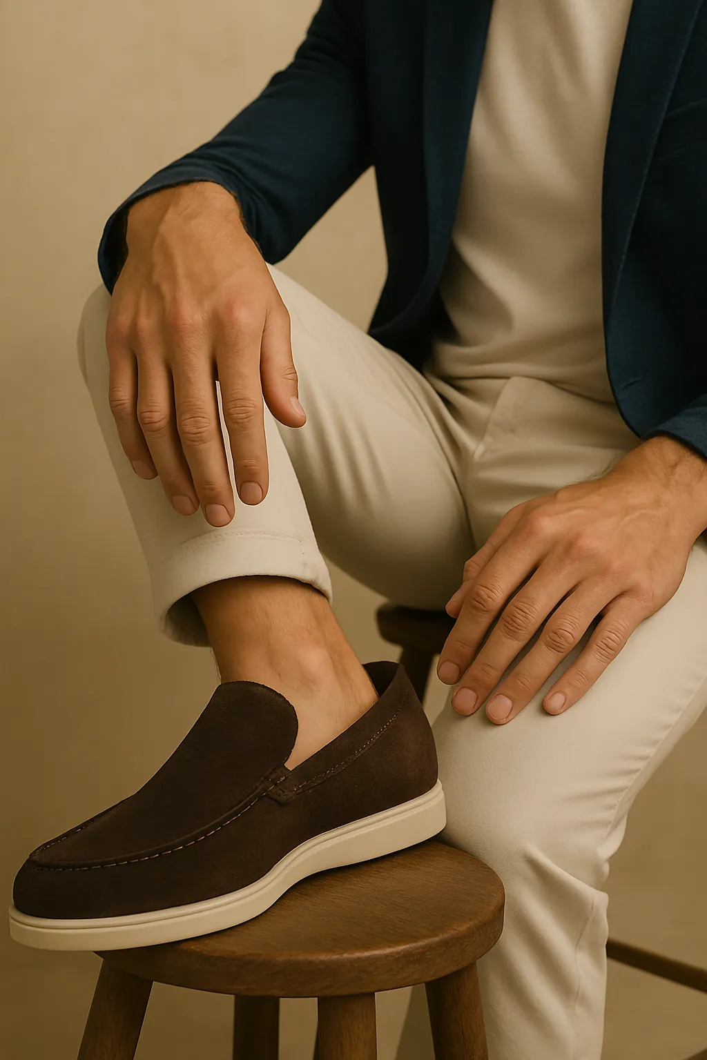 Solorfit | Suede Yacht Men's Loafers