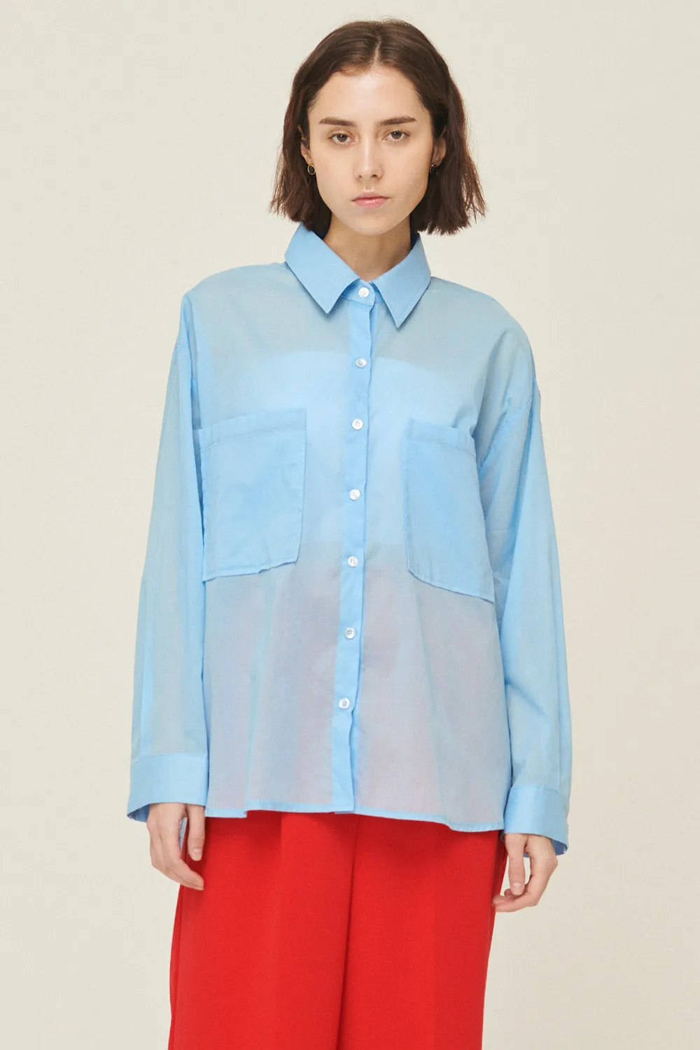 Sophia Relaxed Fit Cotton Shirt