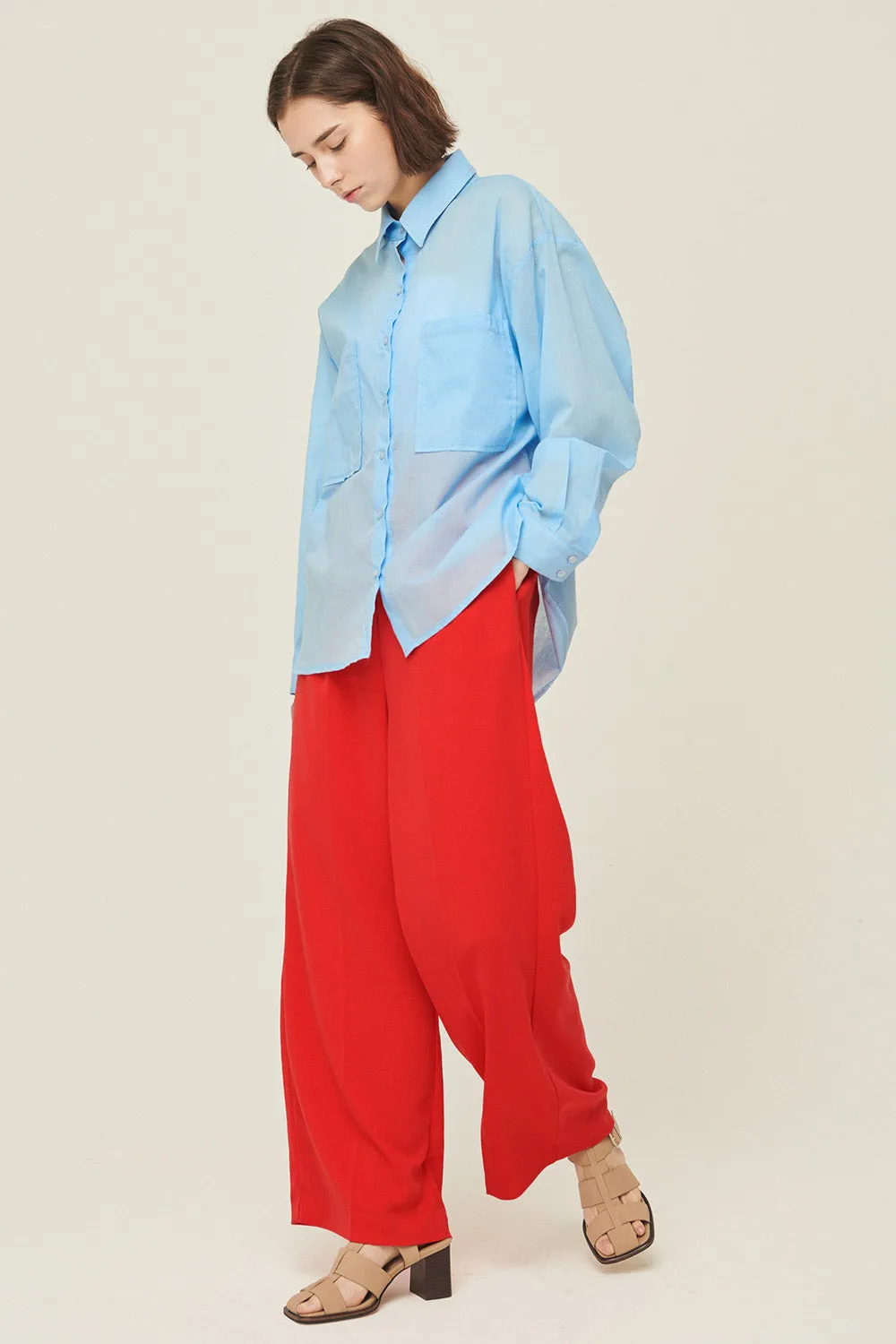 Sophia Relaxed Fit Cotton Shirt