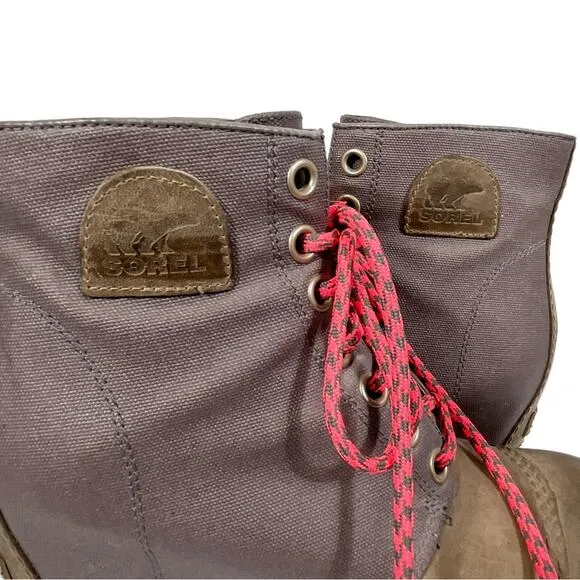 Sorel PDX 1964 Premium Wedge Ankle Boot Booties Shale Lexie Sz 10