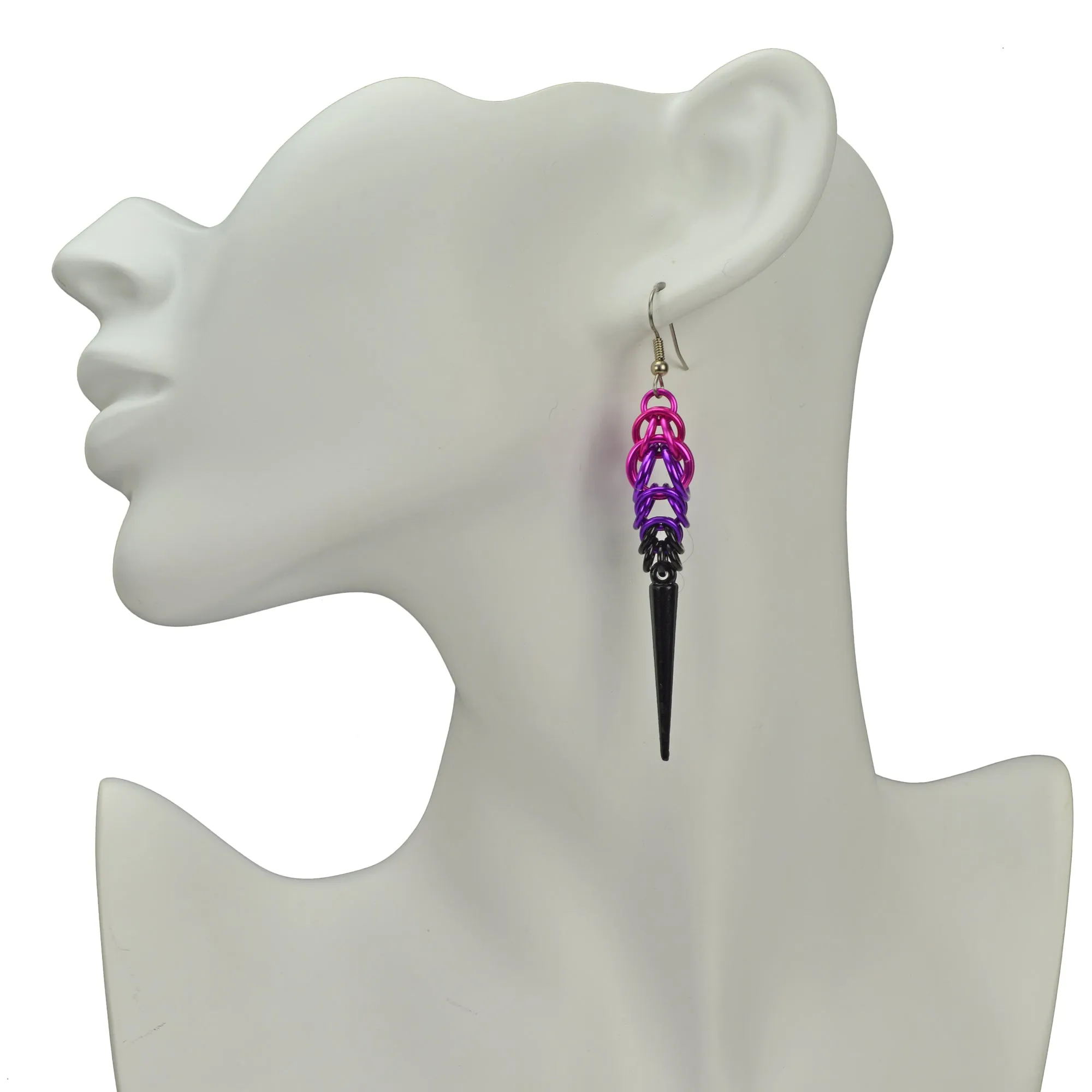 Spike Earrings - Rocker Chic
