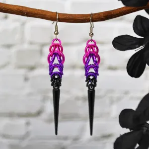 Spike Earrings - Rocker Chic