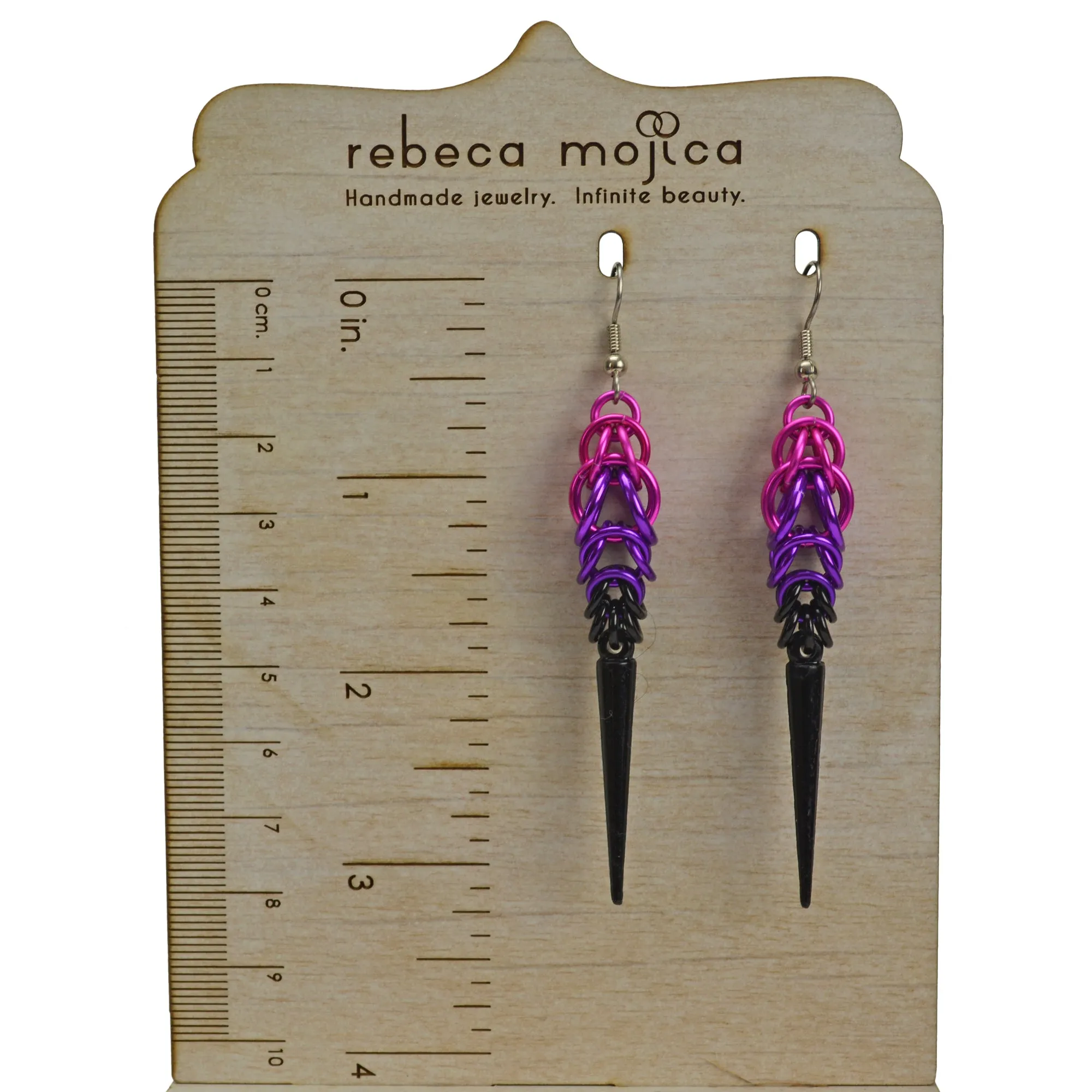 Spike Earrings - Rocker Chic