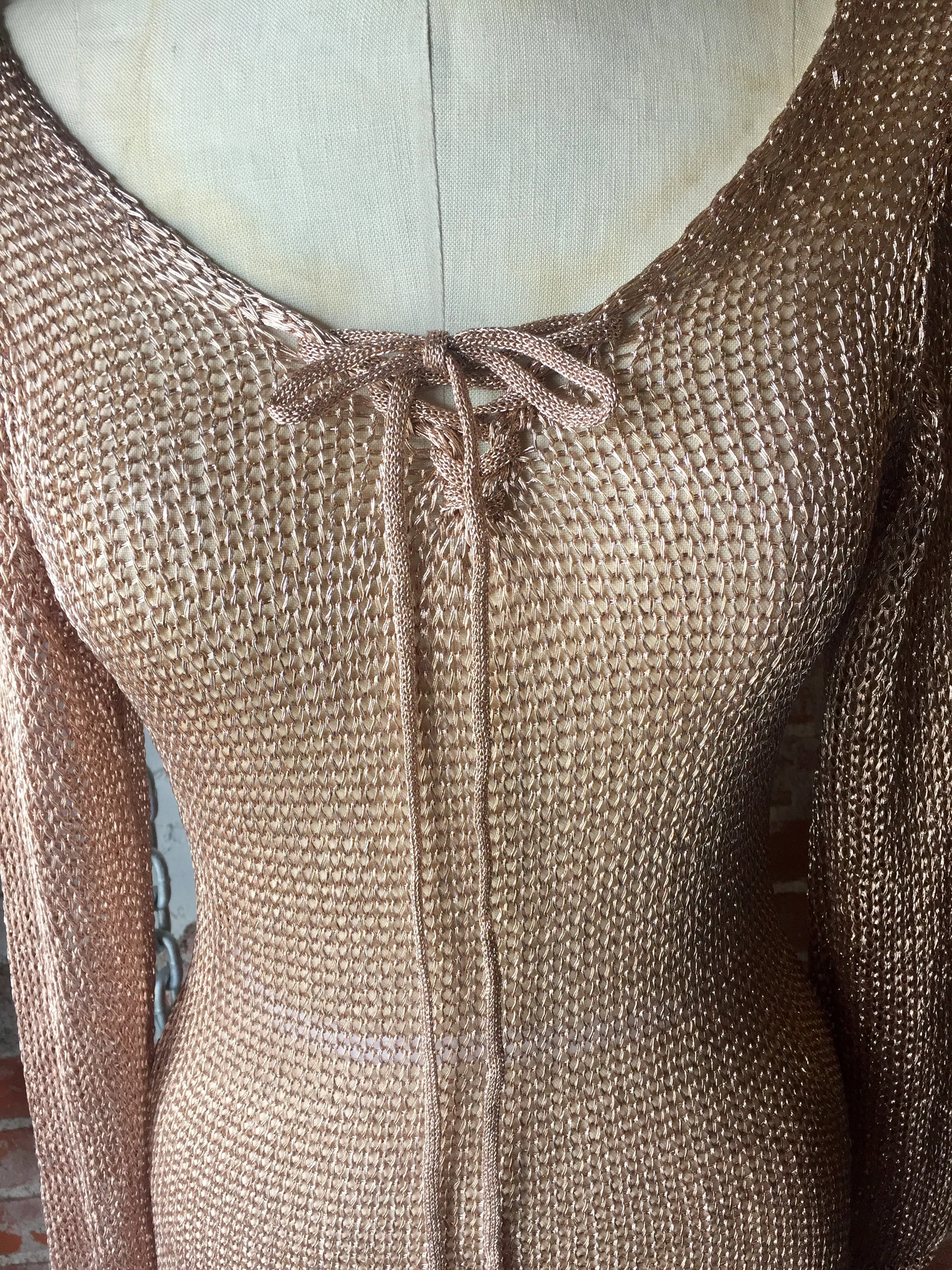 Starlette Rose Gold Dress