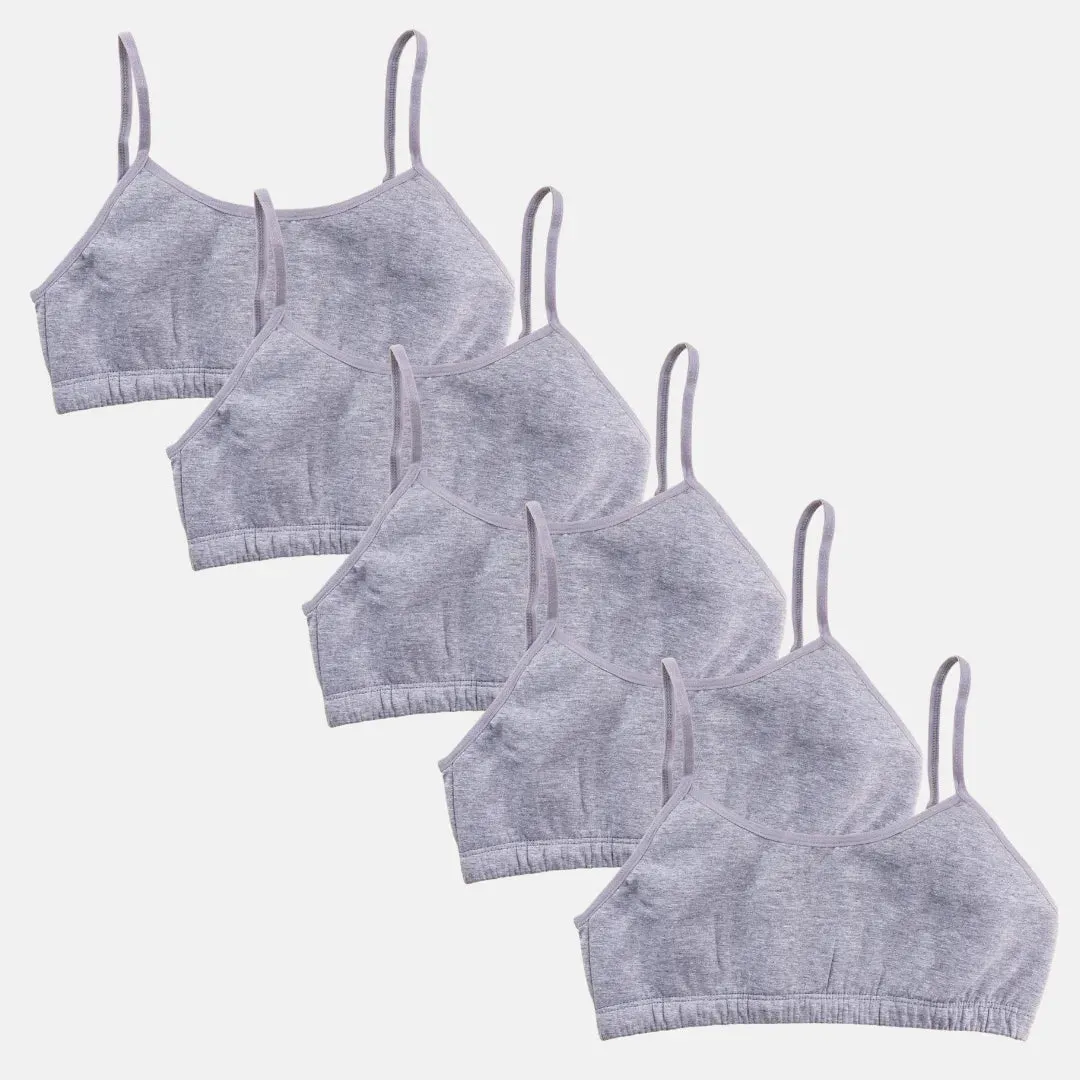 Starter Bra | Comfy Wireless Bra | Full Coverage | Slip On | Pack Of 5