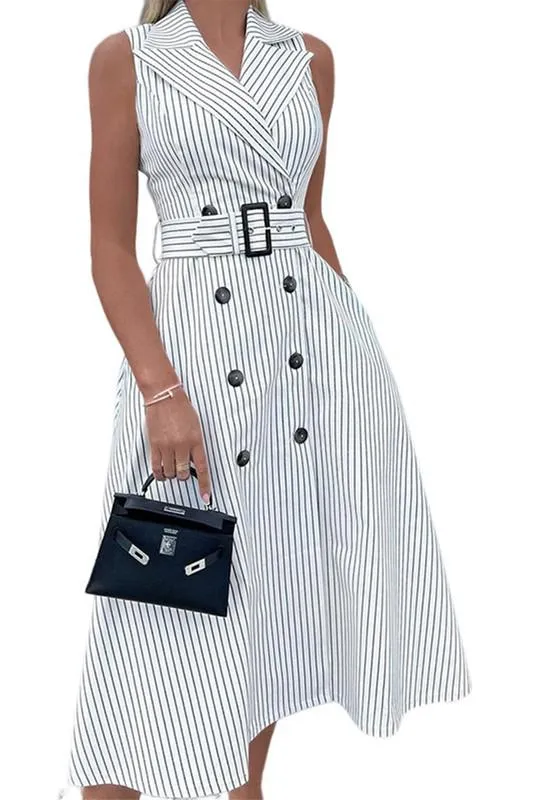 Striped blazer dress (Preorder)