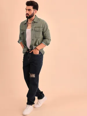 Style Quotient Men Relaxed Fit High Rise Cotton Jeans