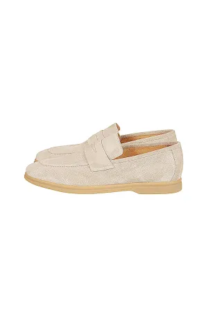 Suede Penny Loafers