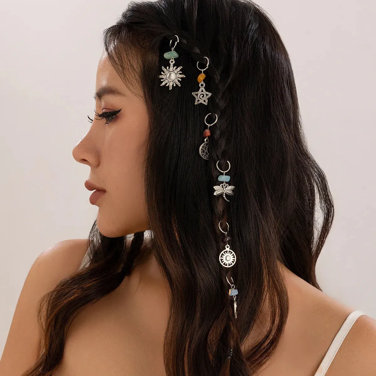Sun Star Pendant Headband – Trendy Zinc Alloy Hairwear