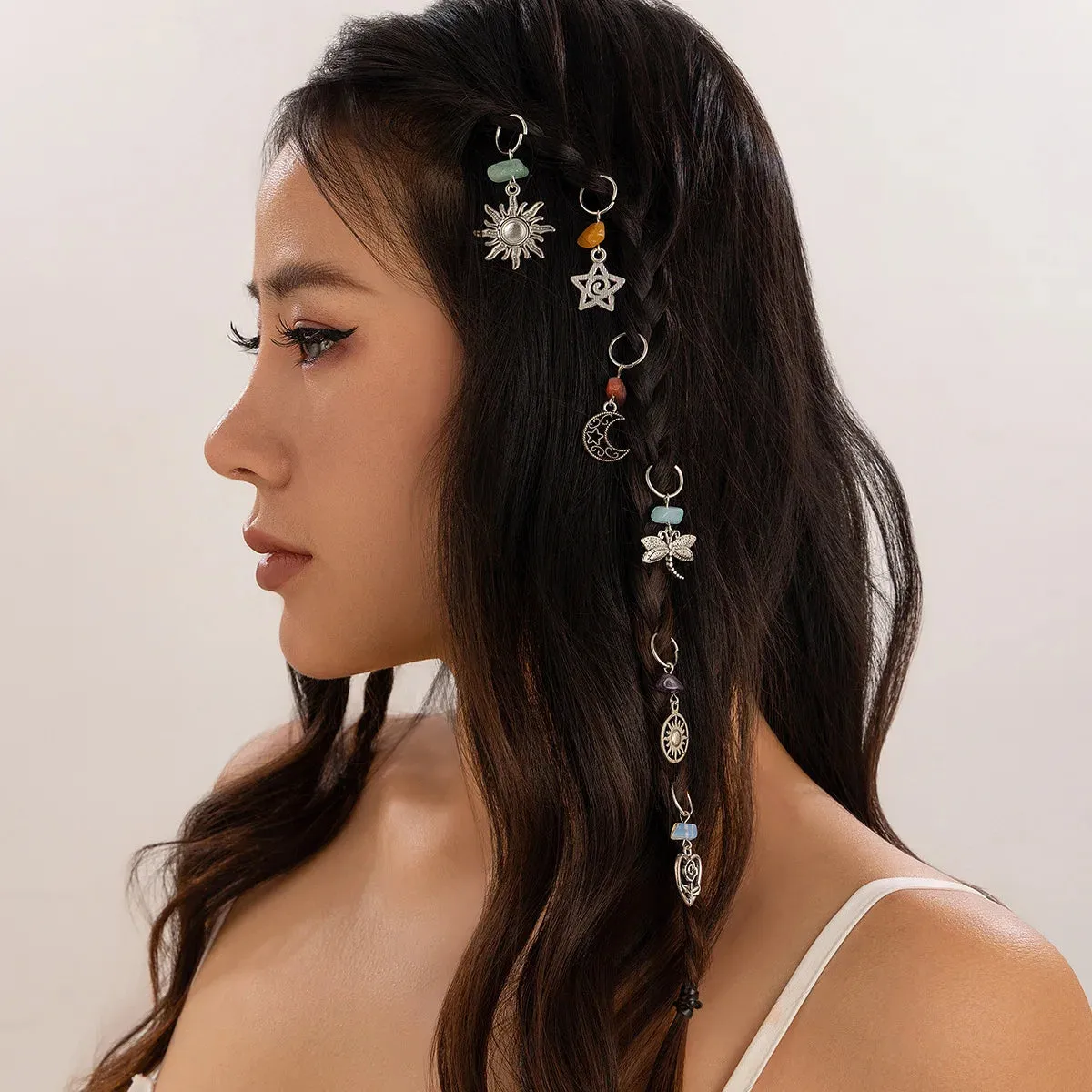 Sun Star Pendant Headband – Trendy Zinc Alloy Hairwear