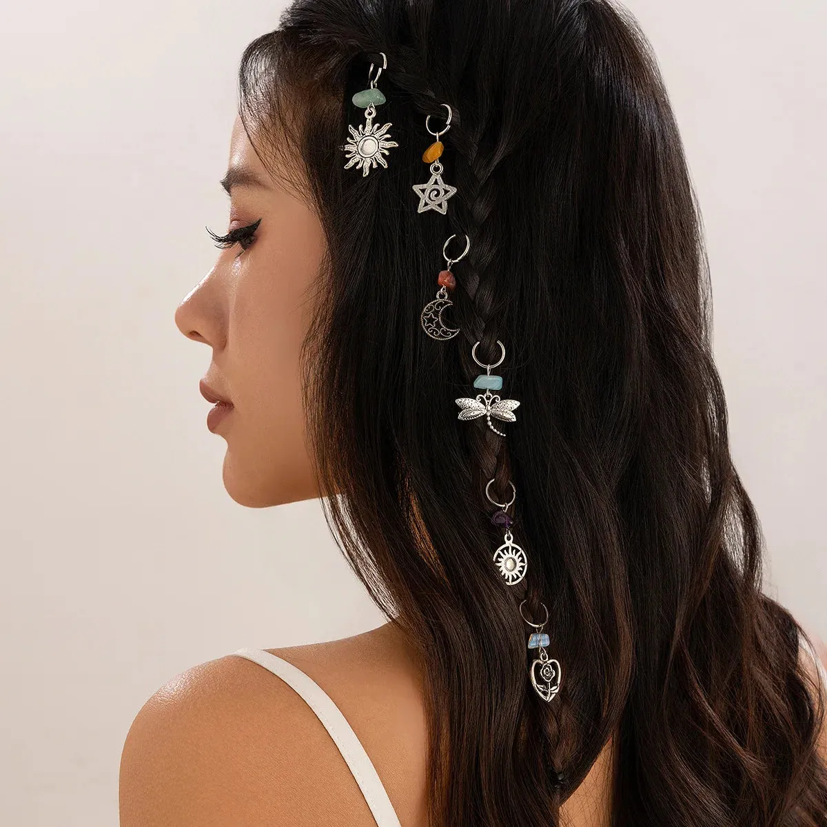 Sun Star Pendant Headband – Trendy Zinc Alloy Hairwear