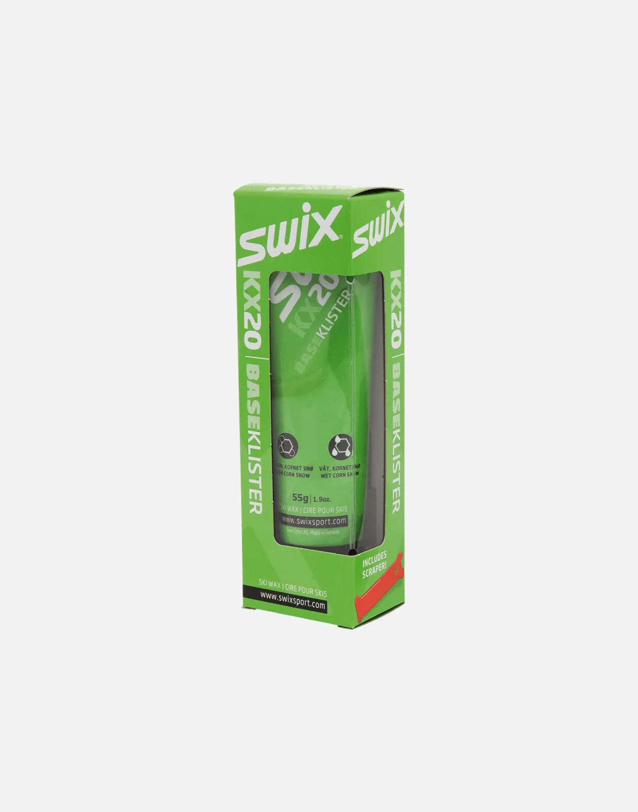 Swix KX Klister, Klistervalla