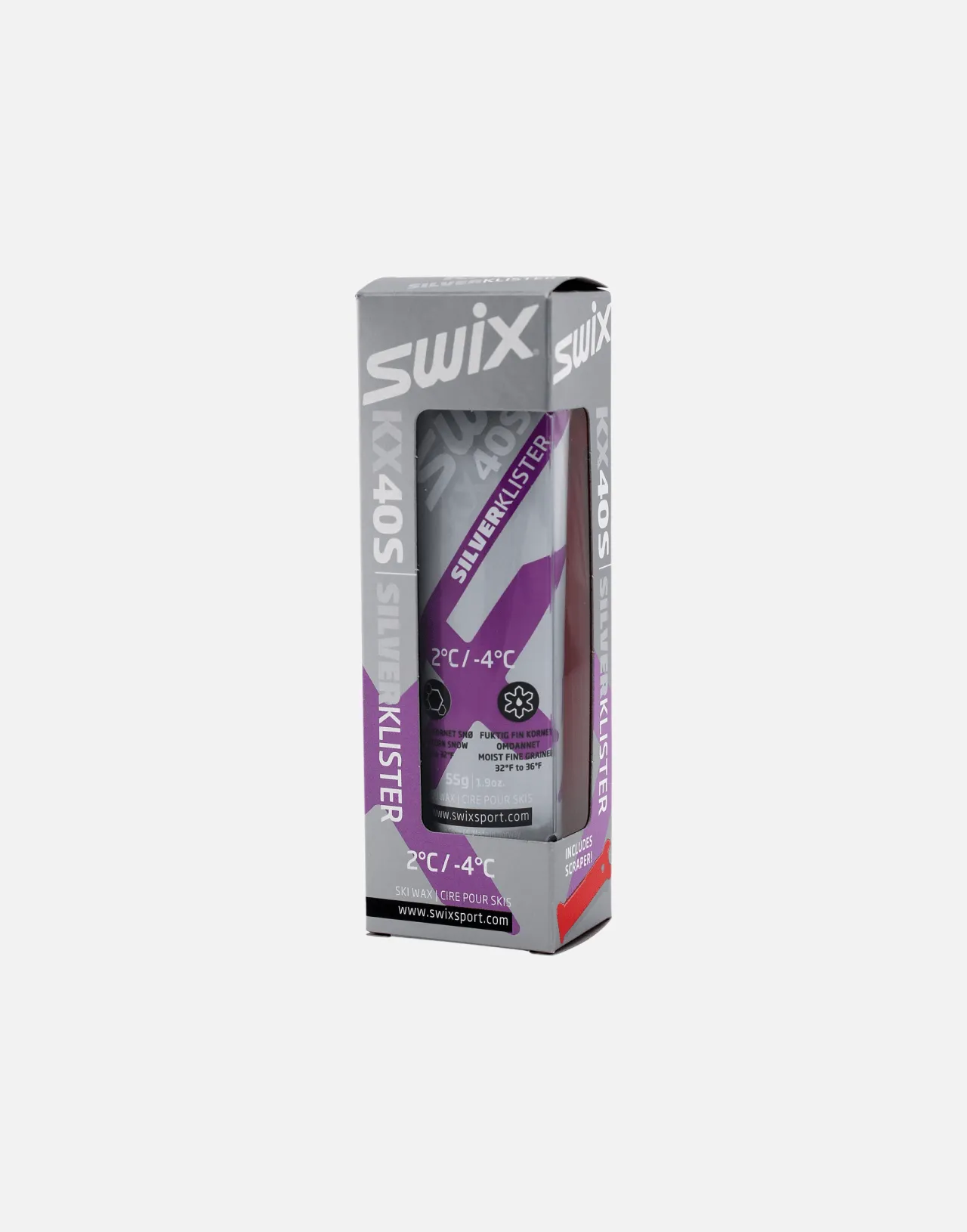 Swix KX Klister, Klistervalla