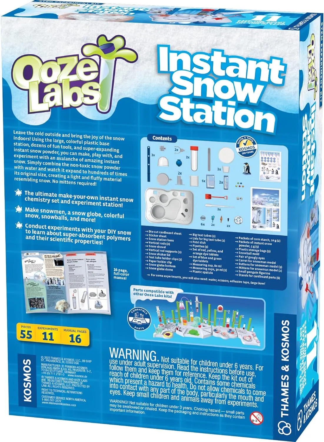 Thames & Kosmos Ooze Labs: Instant Snow Station