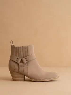 The Caleb | Cedar Wood Paneled Moto Bootie