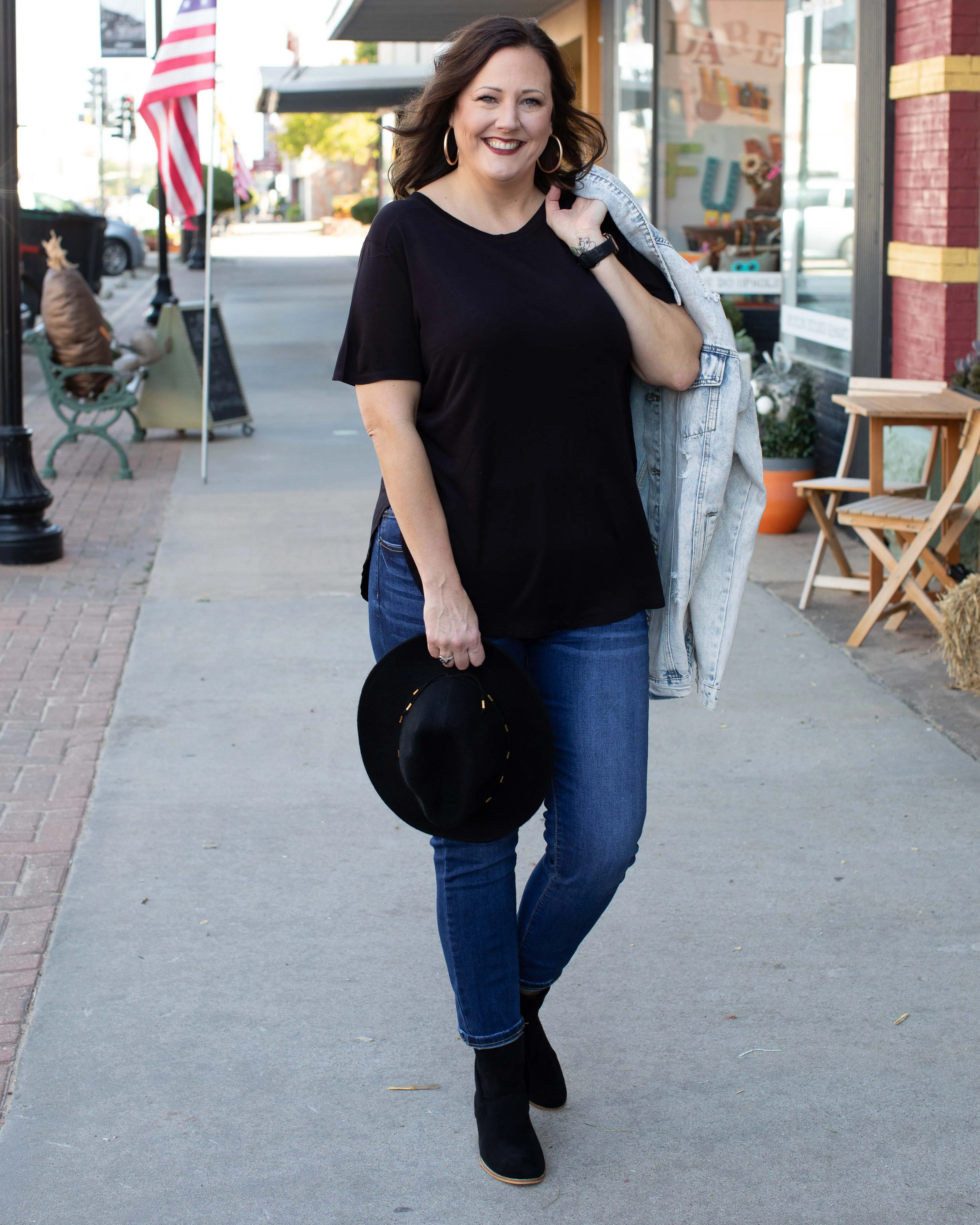 THE PERFECT FEEL LAYERING TOP - BLACK