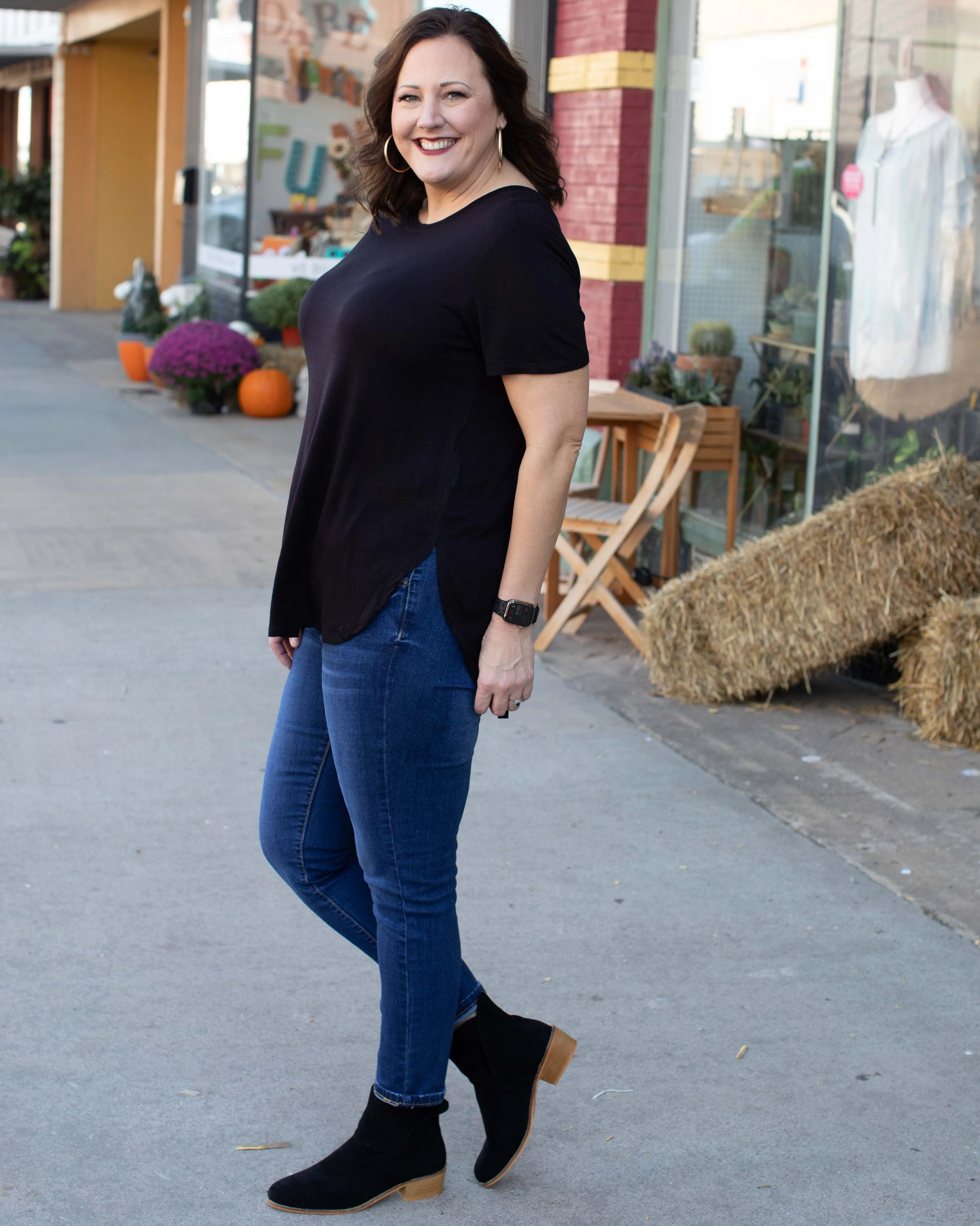 THE PERFECT FEEL LAYERING TOP - BLACK