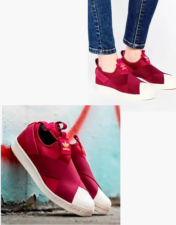 Tênis Feminino Slip On Vinho