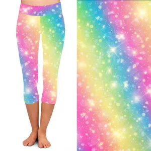Unicorn Sprinkle Deluxe Capri