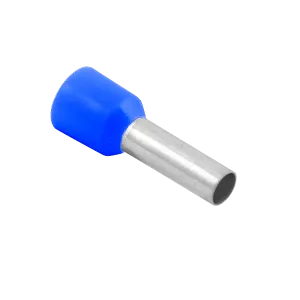 Unicrimp QBFR075 Bootlace Ferrule 0.75mmý Bl French (100 Pack)