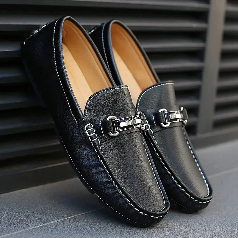 Veneto Leather Loafers