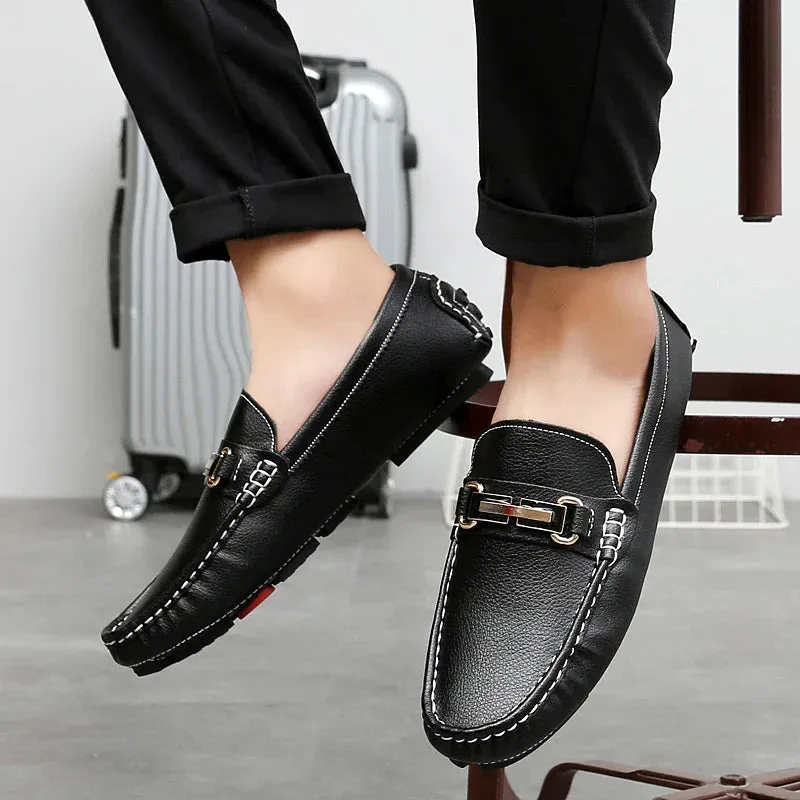 Veneto Leather Loafers