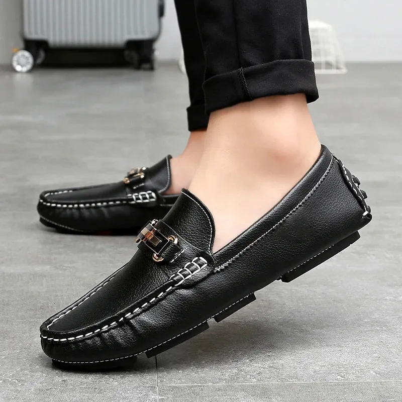 Veneto Leather Loafers